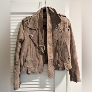 Blank NYC Tan Suede Jacket